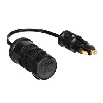 ADAPTER WTYK DIN NA GNIAZDO ZAPALNICZKI 12/24V 028