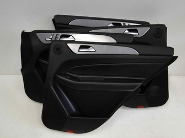 MERCEDES ML GLE W166 166 TAPICERKA DRZWI KOMPLET