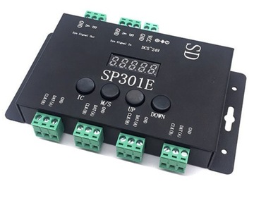 KONTROLER LED SP301E CYFROWY WS2812B SK6812 INNE