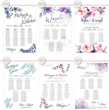 План свадебного стола для гостей свадьбы, доска 100х70.