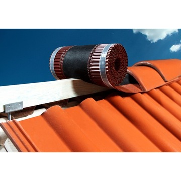 TAŚMA KALENICOWA POD GĄSIOR vRoll 390mm 5m Brąz