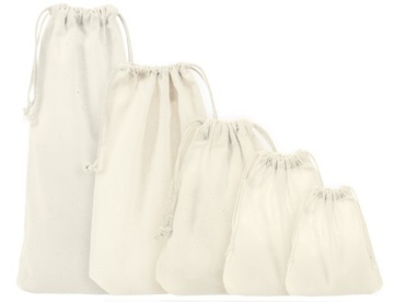 СУМКА ИЗ ХЛОПКА ЭКОСУМКА 25Х30СМ ЭКРУ 140Г