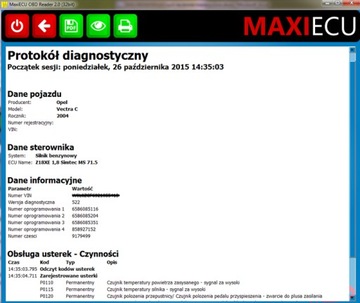 Полная диагностика ПОЛЬСКИЙ MAXIECU ABS DPF OBD2 SRS