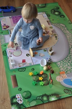 Военный полигон, большой военный коврик для солдат, 100х160.