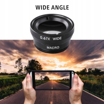 Набор линз для смартфонов и планшетов.