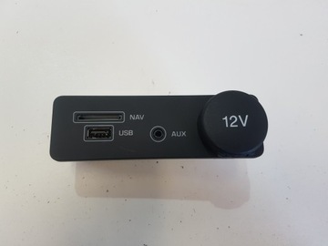 JAGUAR XF II x260 gniazdo USB AUX kart SD 12V