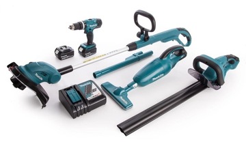 MAKITA DLX4093 zestaw OGRÓD XL Podkaszarka Nożyce