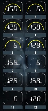 Светодиодный ЖК-дисплей HUD-ПРОЕКТОР OBD2 GPS C700S