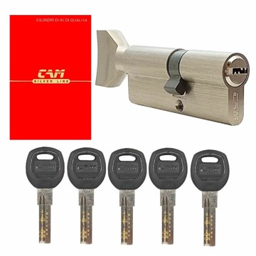 wkładka CAM G 30/40 z gałką + 5 kluczy