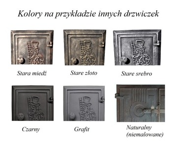 Чугунная дверца духовки для коптильни для пиццы