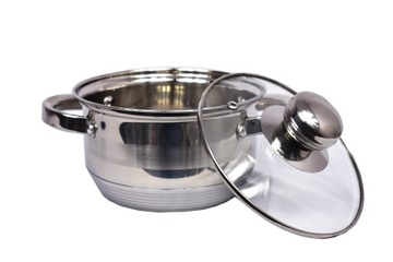 GARNEK POJEDYŃCZY ZE STALI NIERDZEWNEJ 2120 2,5 L