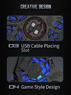 ПОДСТАВКА-ОХЛАЖДАЮЩАЯ ПОДСТАВКА ДЛЯ НОУТБУКА 12–17 ДЮЙМОВ