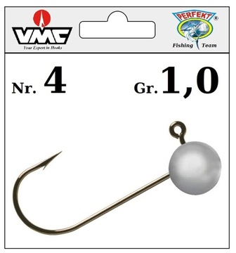 MINI JIG VMC BEZ KOŁNIERZA Nr.4 / 1,0 gr MYT - LOV