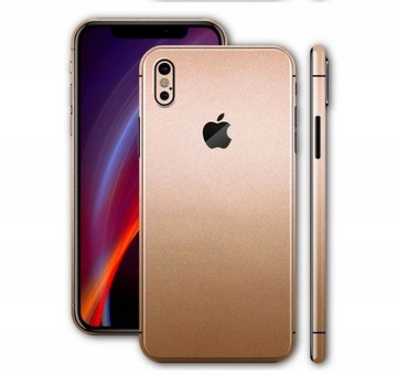 NAKLEJKA DO IPHONE 7 plus ZŁOTA NA TELEFON
