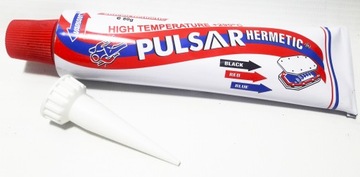 PULSAR SILIKON WYSOKOTEMPERATUROWY CZERWONY 80G