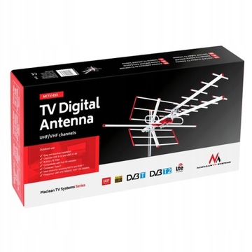 АНТЕННА DVB-T КОМБИНИРОВАННАЯ LTE УКВ ФИЛЬТР MUX8 BYDGOSZCZ