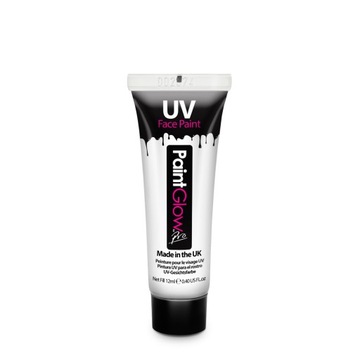FARBA UV DO TWARZY I CIAŁA PaintGlow UV BIAŁY