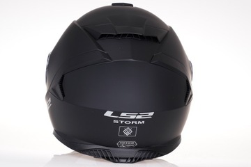 ШЛЕМ LS2 FF800 STORM ЧЕРНЫЙ МАТОВЫЙ ВСТРОЕННЫЙ БЕСПЛАТНО