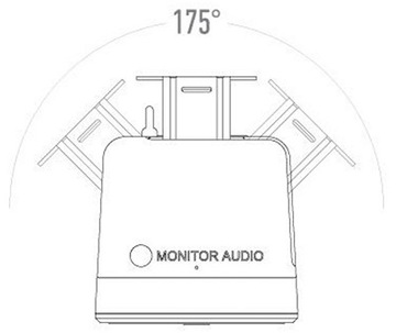 GŁOŚNIKI ZEWNĘTRZNE MONITOR AUDIO CLIMATE 50 BLACK