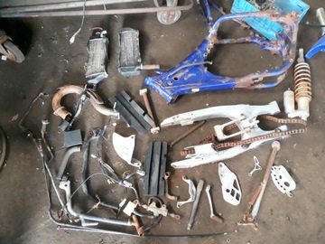 Yamaha WR 400 99 деталей