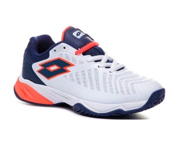 BUTY TENISOWE LOTTO MIRAGE 100 AC WHITE JUNIOR 34