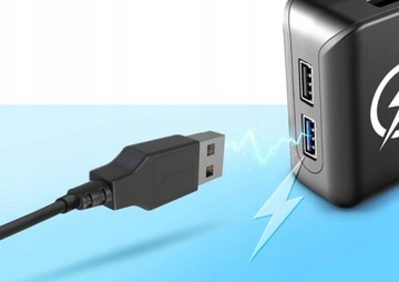 Автомобильный разветвитель Xblitz R7 USB QC 3.0