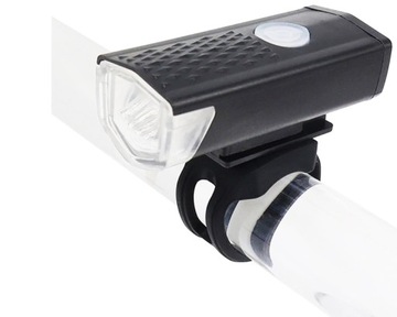 НАБОР ВЕЛОСИПЕДНЫХ ФОНАРОВ LED USB ЛАМПА 300 ЛМ ПЕРЕДНИЙ + ЗАДНИЙ НАБОР ФОНАРОВ