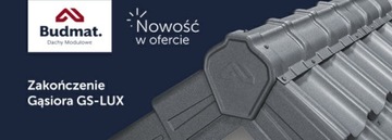 Нижняя часть конькового колпака GS-LUX Budmat X-matt