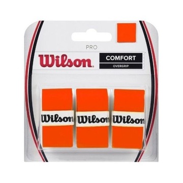 Ow. zewn. WILSON PRO OVERGRIP orange 3 szt.