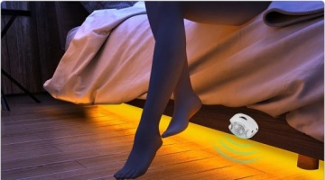 PIR ДАТЧИК ДВИЖЕНИЯ СВЕТОДИОДНАЯ ЛЕНТА 3528 БЛОК ПИТАНИЯ 600 СМ