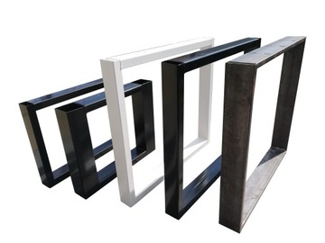 NOGI do stolu Metalowe Loftowe Industrialne 96x73