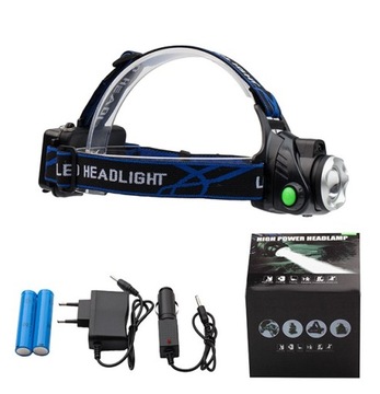 ФАРА CREE T6 ZOOM LCZ025 ДАТЧИК ДВИЖЕНИЯ