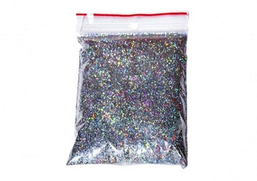 BROKAT HOLOGRAM SREBRNY DO FARBY , LAKIERU 1kg