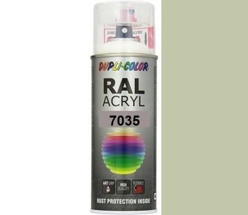 MOTIP RAL 7035 POŁYSK DUPLI-COLOR SPRAY FARBA AKRYL SPRAY 400 ML