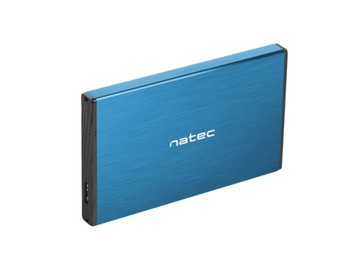 NATEC Rhino 2.5 SATA3 USB3.0 Синий корпус для жесткого диска/твердотельного накопителя