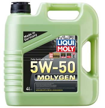 OLEJ LIQUI MOLY 5W50 MOLYGEN 4L 5W-50 2543 +GRATIS