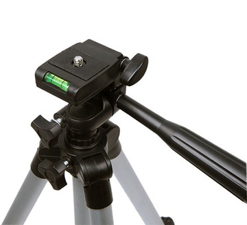 ЛЕГКИЙ ШТАТИВ 110 см, ЧЕХОЛ С 3D-УРОВНЕМ ГОЛОВКИ