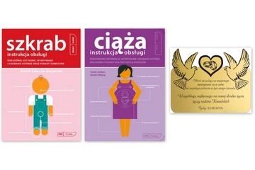 Instrukcja obsługi Szkrab + Ciąża + GRAWER ŚLUBNY