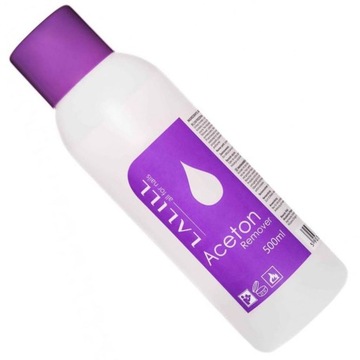 Lalill Aceton Do Usuwania Lakieru Hybrydowego, Żelu i Akrylu 500 ml