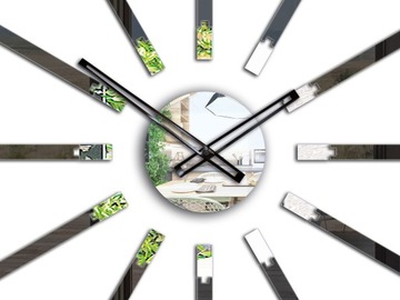 Часы настенные ModernClock - ШИН черные - бесшумные