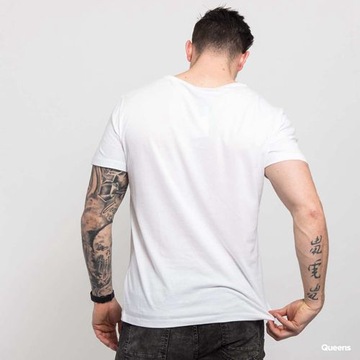 CALVIN KLEIN koszulka t-shirt biała bawełna L
