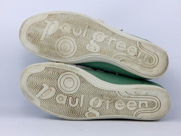Buty ze skóry PAUL GREEN r39,5 dł 25,4cm s BDB