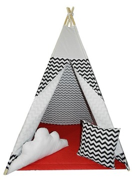 Namiot TIPI dla dzieci , WIGWAM Teepee WZORY BELBI