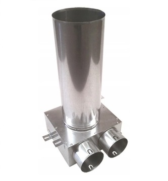 Двойная распределительная статическая коробка 2x75 мм РЕКУПЕРАЦИЯ