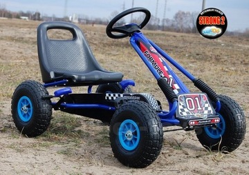 SUPER GOKART NA PEDAŁY POMPOWANE KOŁA NAJLEPSZA JAKOŚĆ
