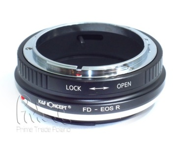 Адаптер Canon FD - EOS R EF-R, адаптер K&F Concept, высочайшее качество