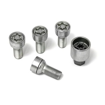 ŚRUBY ZABEZPIECZAJĄCE SKODA VW SEAT 000071597C ORG