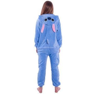 STITCH STICZ STICH PIŻAMA Jednoczęściowa Kigurumi Onesie Dres L 165-174 cm