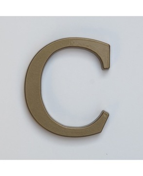 НОМЕР ДОМА, НОМЕРА ДОМА, ЗОЛОТЫЕ АЛЮМИНИЕВЫЕ БУКВЫ