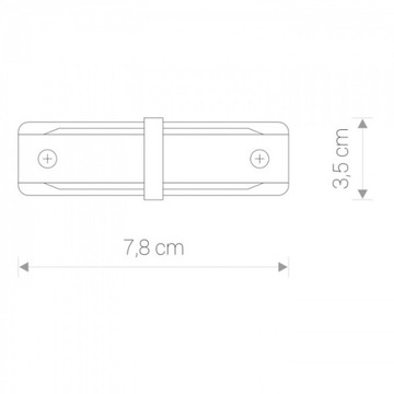 Силовой соединитель прямой шины PROFILE Power 10226